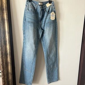 NWT Altar'd State Light Blue Denim Jeans